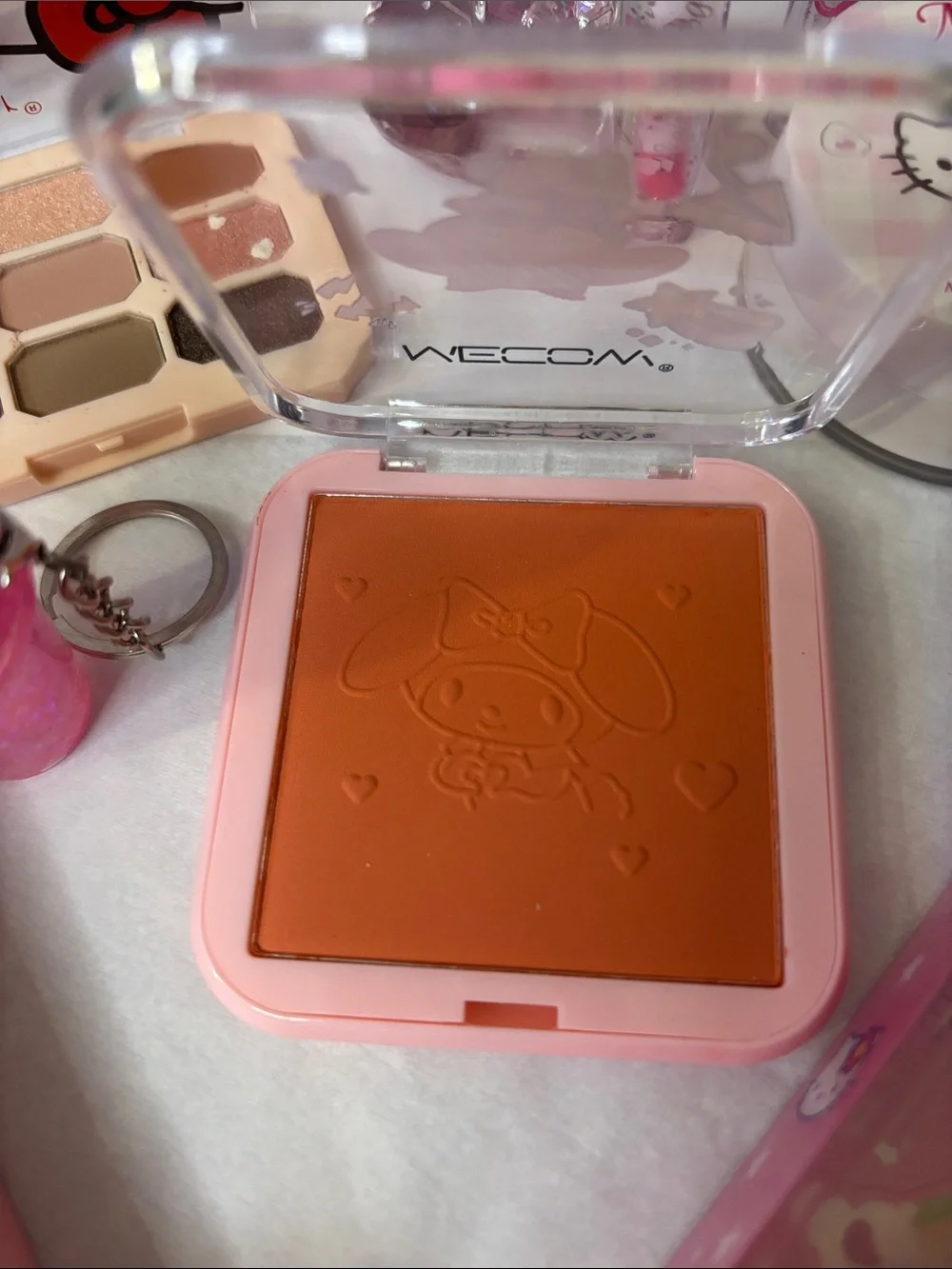 Hello Kitty Pink Kids Accessories and Makeup Play Set
